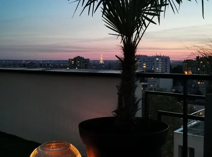 D'exception 20eme, Terrasse De 45m2, Vue Sur La Tour Eiffel