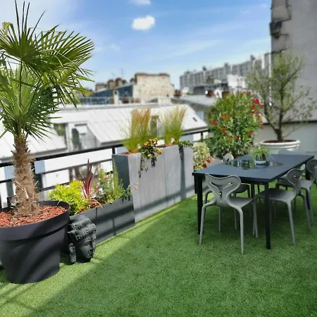 D'exception 20eme, Terrasse De 45m2, Vue Sur La Tour Eiffel Διαμέρισμα Παρίσι