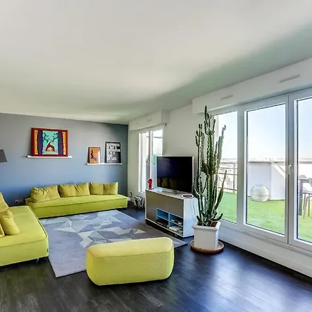 D'exception 20eme, Terrasse De 45m2, Vue Sur La Tour Eiffel Διαμέρισμα *